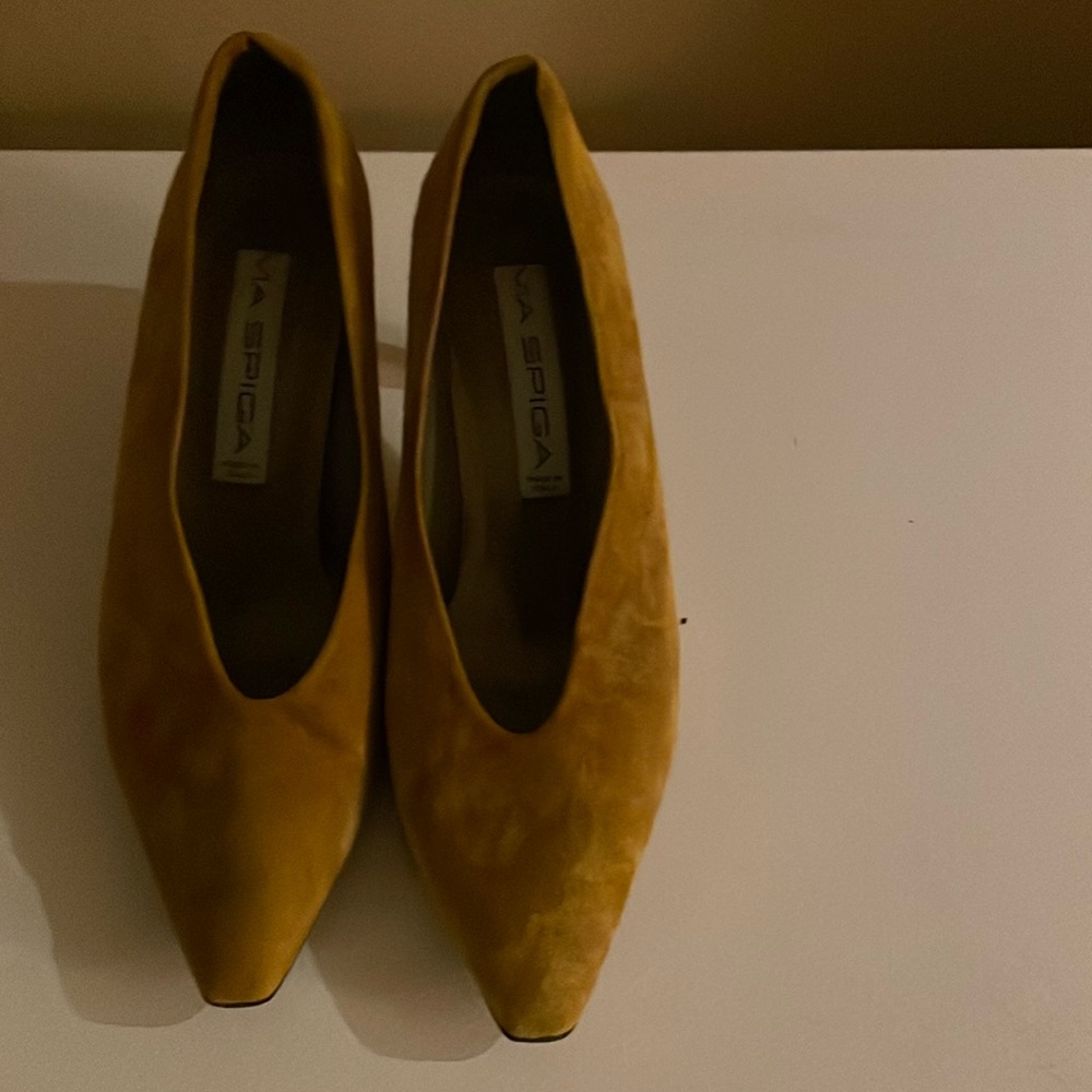 Brown Suede Shoe